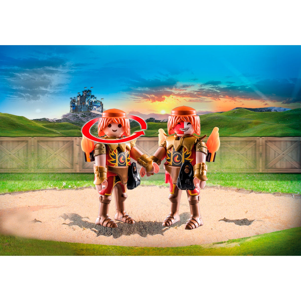 Playmobil Novelmore gegen Burnham Raiders Duel 71212