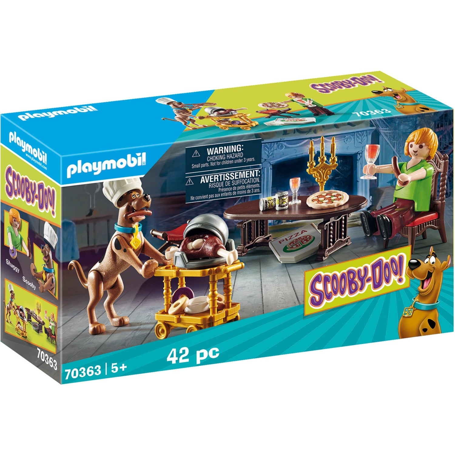 Playmobil Scooby-Doo! Abendessen mit zotteligen