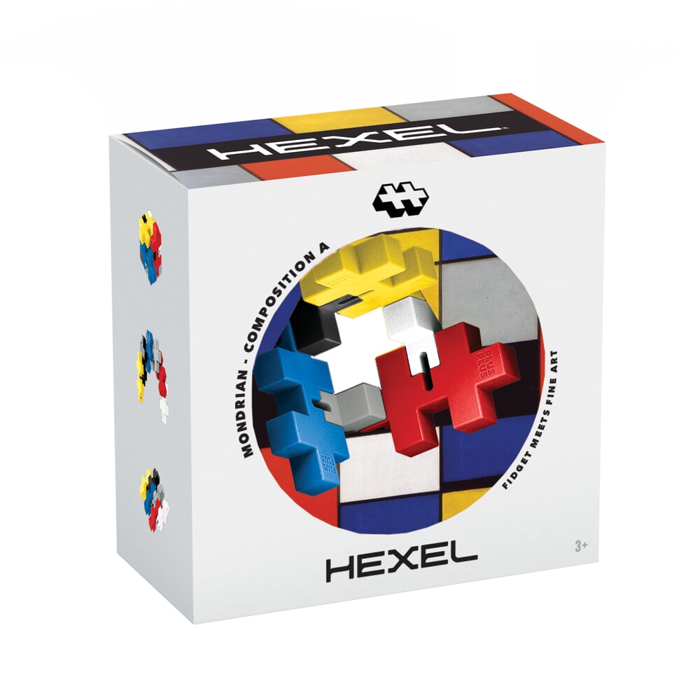 Plus Plus Hexel - Van Gogh Mondrian (4365)