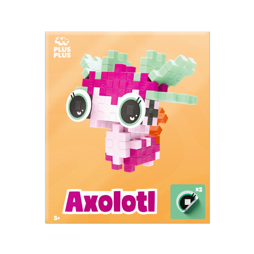 Plus-Plus-Plus-Plus-Haustierpaket – liebender Axolotl (4367)
