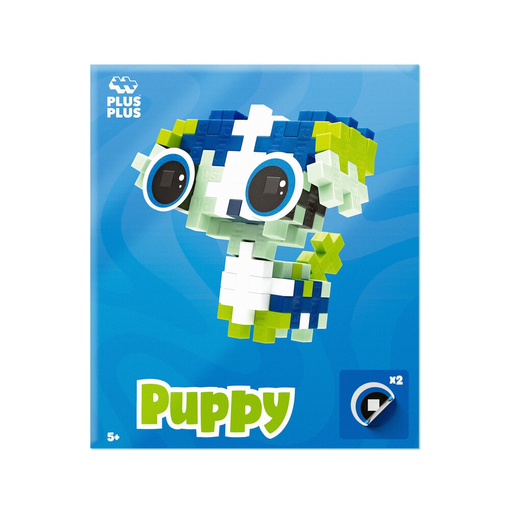 Plus-Plus-Plus-Plus-Haustierpaket – verspielter Welpe (4369)