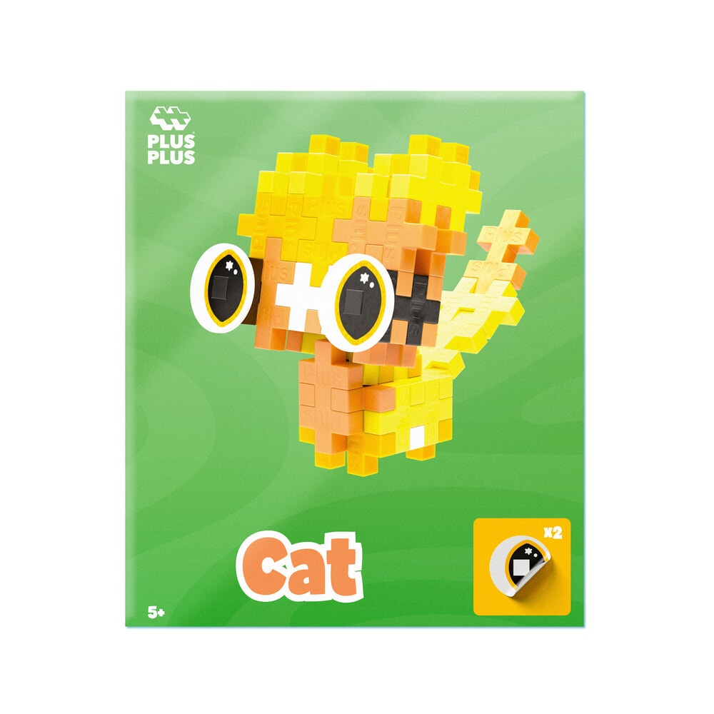 Plus-Plus-Plus-Plus-Haustierpaket – neugierige Katze (4370)