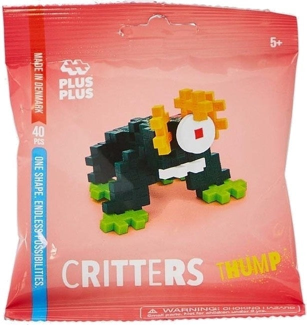 Plus Plus Critters Thump Plus-Plus: 40 Stück (3925)