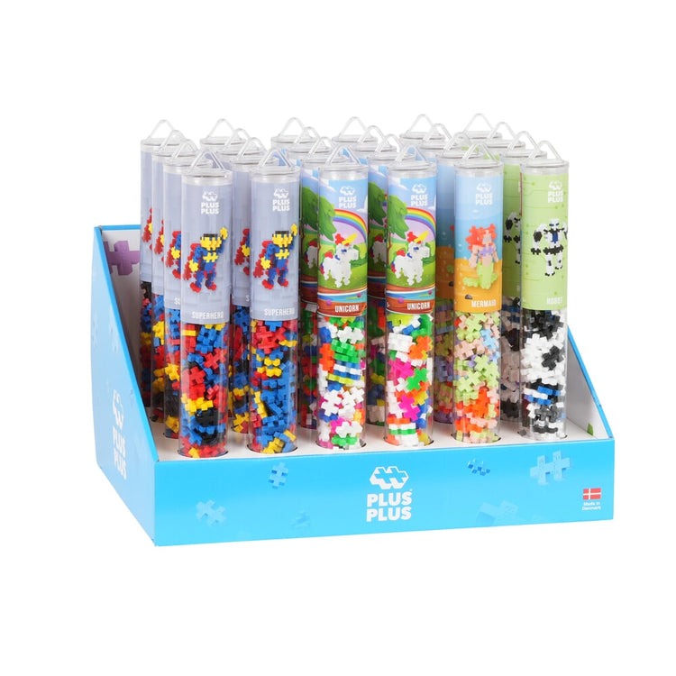 Plus-Plus-Zeichen: 24 Stück Tube Plus-Plus-Display (7235)