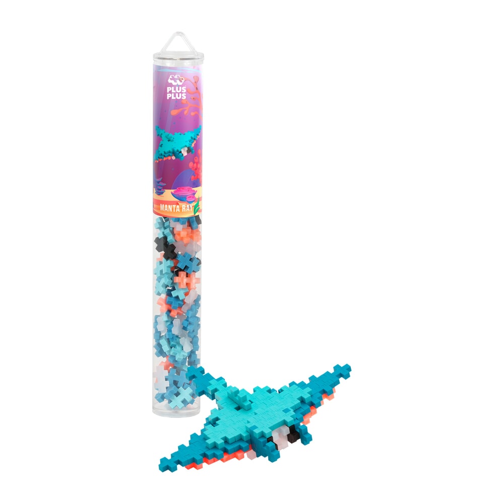 Plus plus plus-plus Mantarochen: 100 Stück Tube (4326)