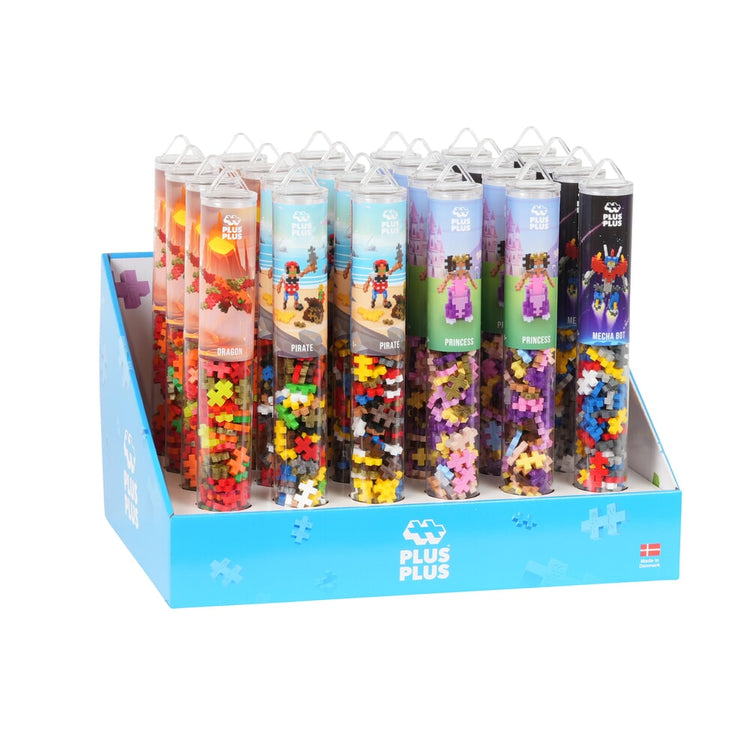 Plus-Plus-Zeichen 2: 24 Stück Tube Plus-Plus-Display (7286)