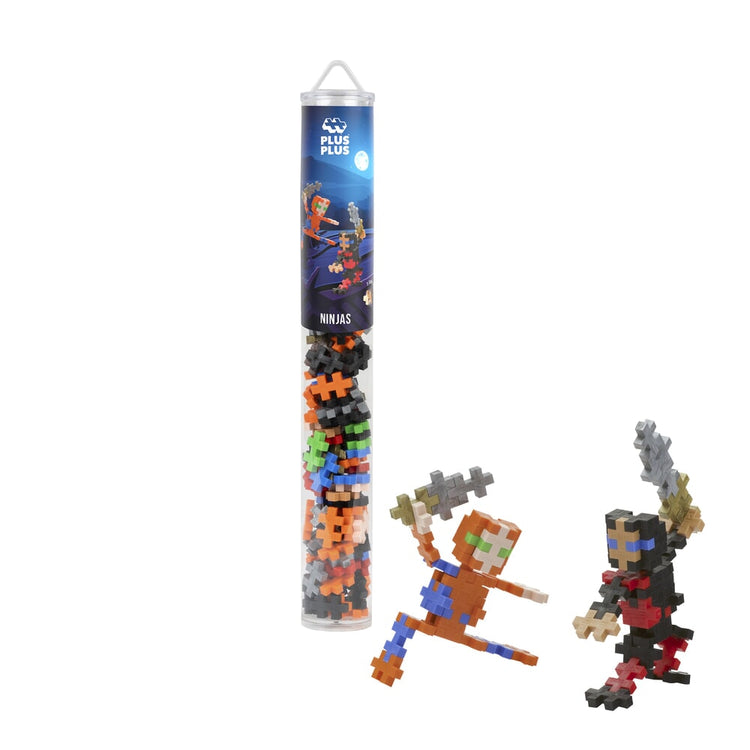 Plus Plus Plus-Plus Ninjas: 100 Stück Tube (4307)