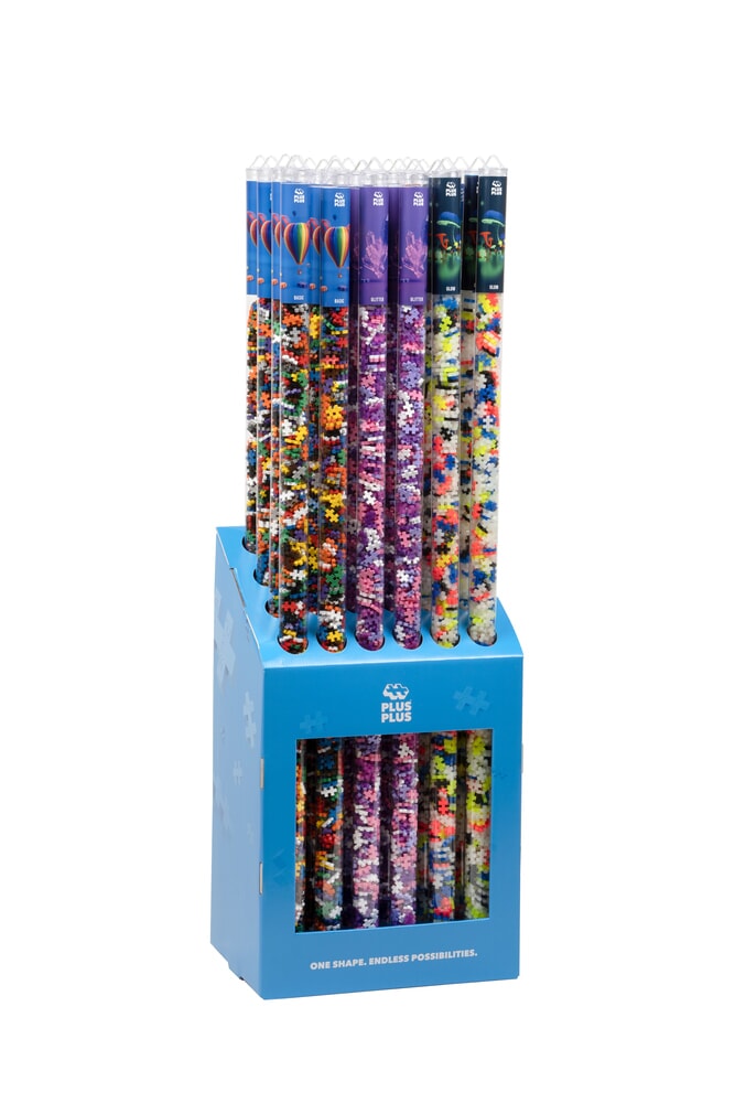 Plus-Plus-Plus-Display-Glühmischung: 1 m Tube (7439)