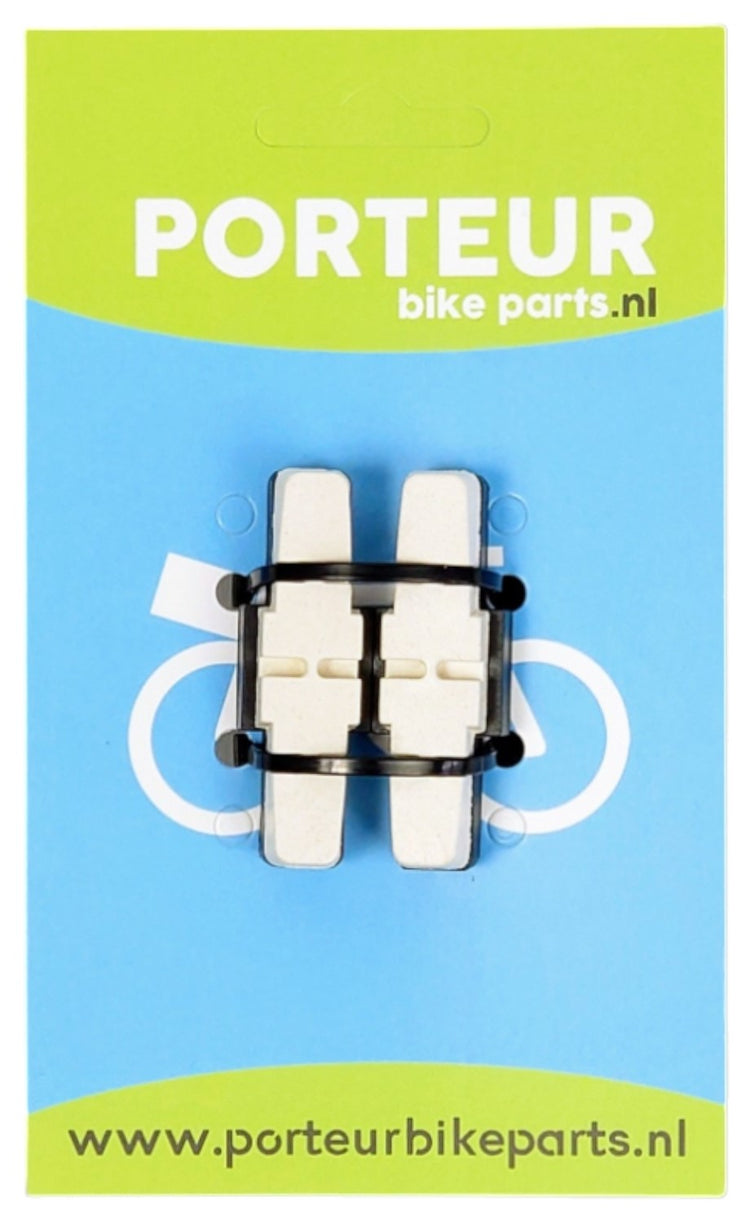 Porteur Bremsbeläge Porteur hs11 hs33 weiß