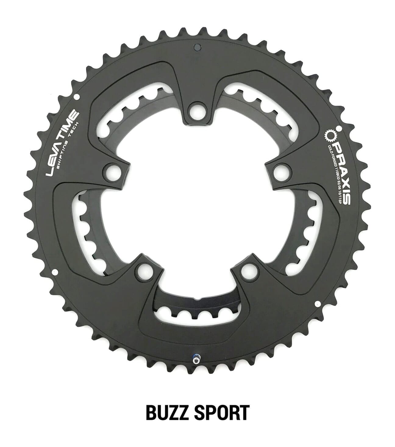 Praxis Chain Top Buzz Sport 110BCD 52 36T Schwarz