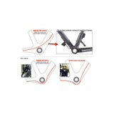 Praxis Bottom Bracket Adapter M30 BB30 PF30 MTB 73 mm - afbeelding 2