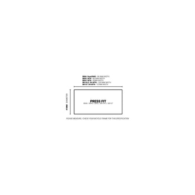 Praxis Bottom Breach Adapter M30 B86 Road BMX BB90 BB92 MTB
