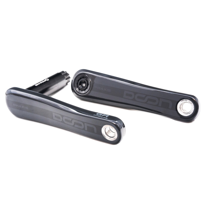 Praxis Kurbelgarnitur Doon GR Carbon M30-Thru 160mm (Arm-Set)