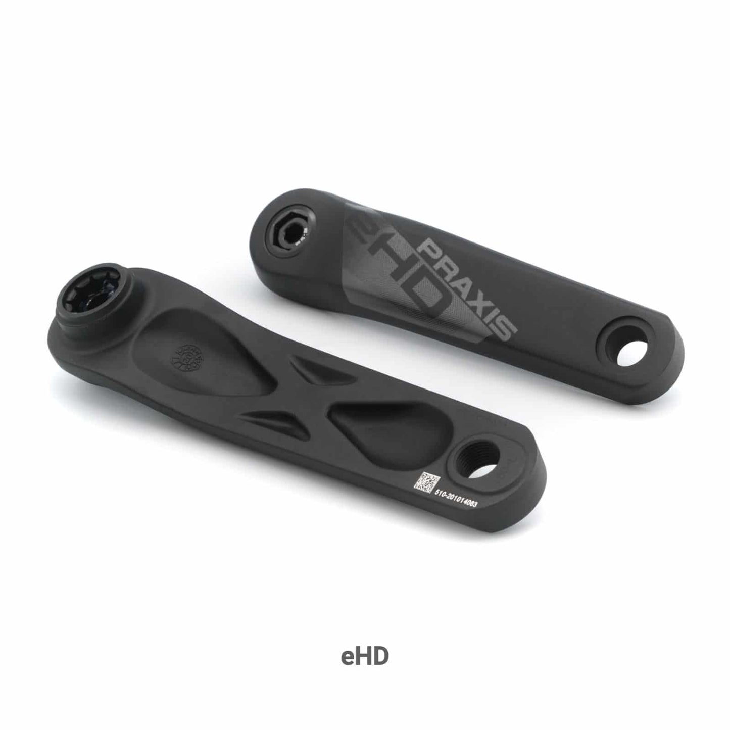 Praxis Kurbelgarnitur E-Bike Typ 1 Aluminium HD ISIS 155mm
