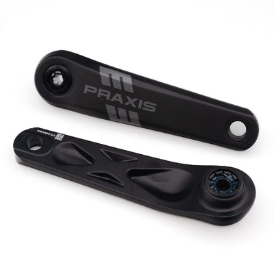 Praxis Kurbelgarnitur E-Bike Typ 2 Aluminium ISIS 150 mm