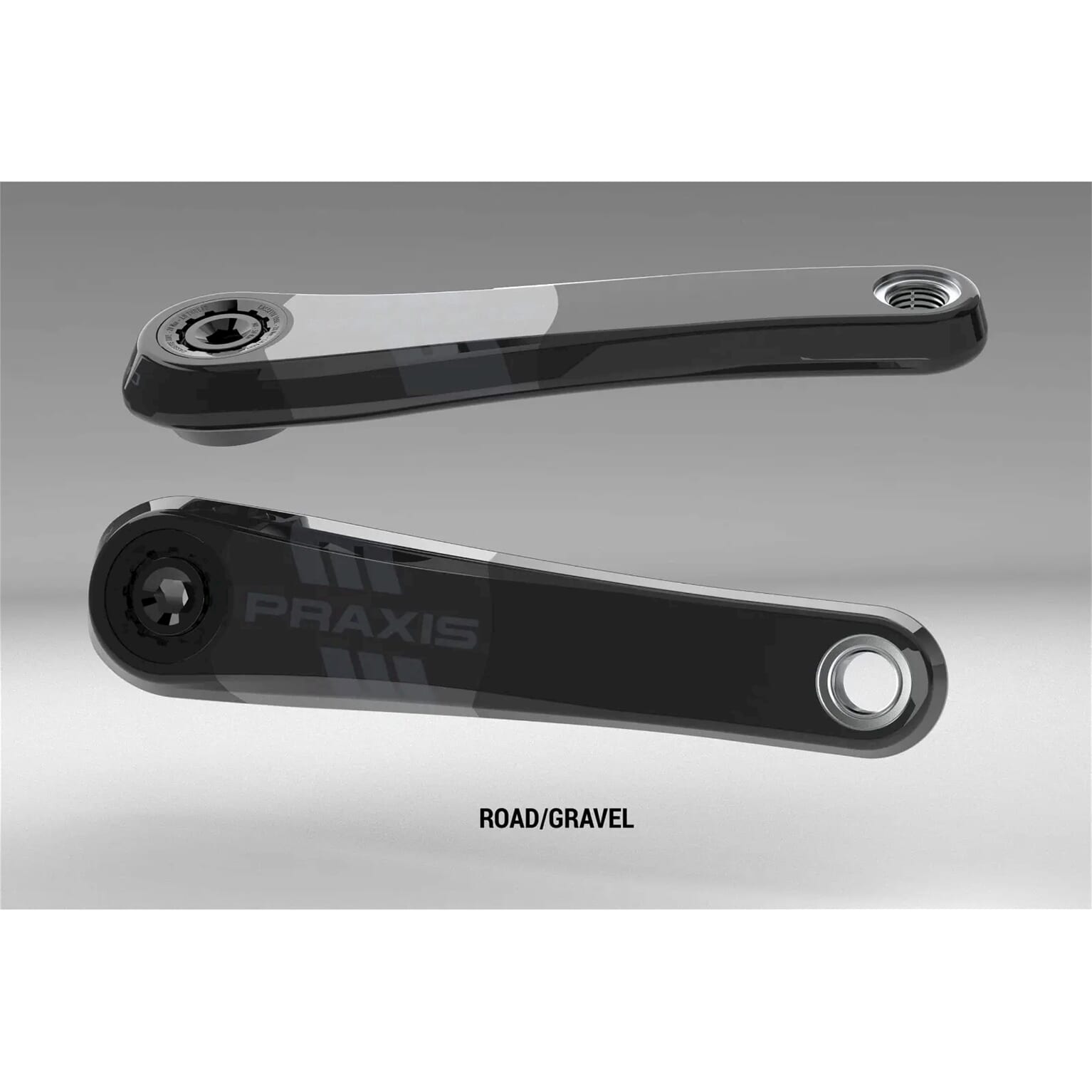Praxis Kurbelgarnitur E-Race Carbon Etor Spline 165 mm (Fazua R60).