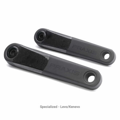 Praxis Kurbelgarnitur E-Bike SBC Alloy Specialized ISIS 165 mm