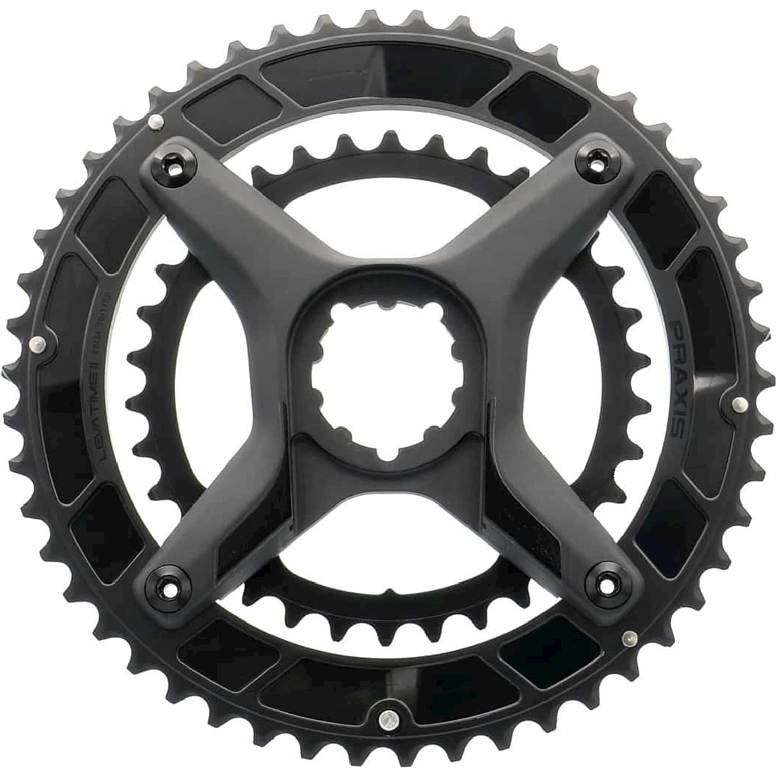 Praxis -Kettenringe LT2 Xring Spider Kit 50 34 10 11 12sp