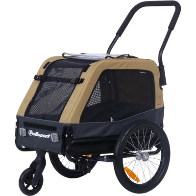 Polisport Hundeanhänger 20 Zoll XL bis 45kg