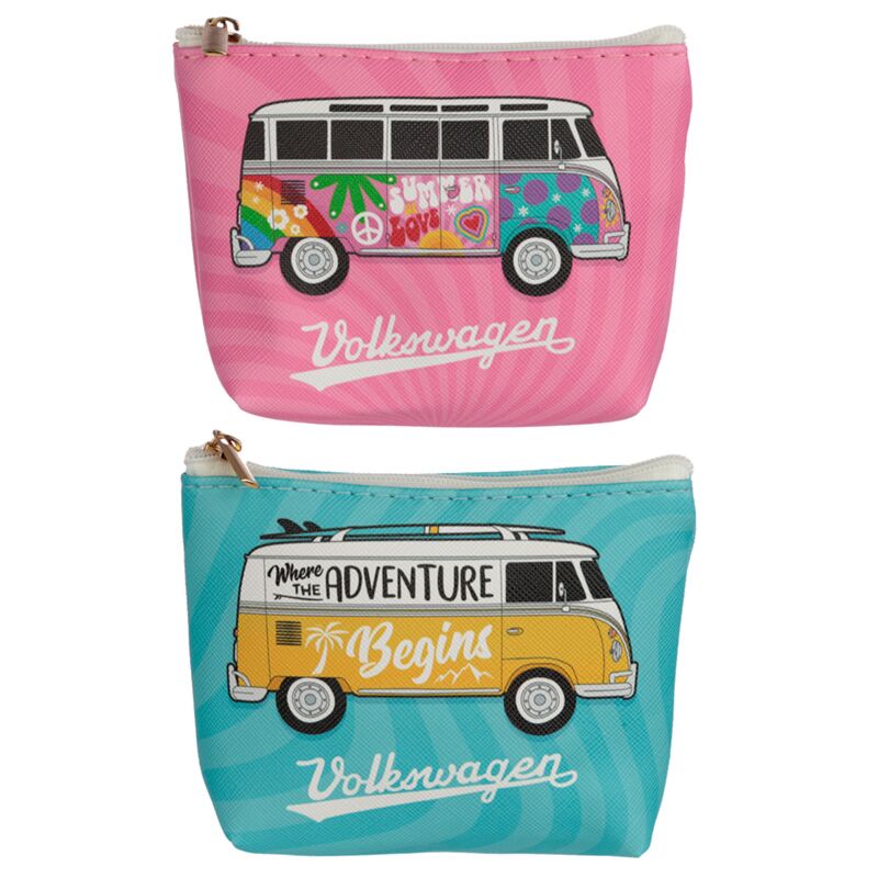 Volkswagen Van VW T1 Surf Sommer PVC -Brieftasche