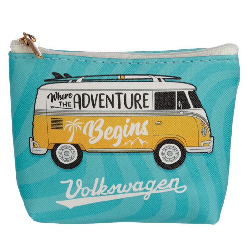 Volkswagen Van VW T1 Surf Sommer PVC -Brieftasche
