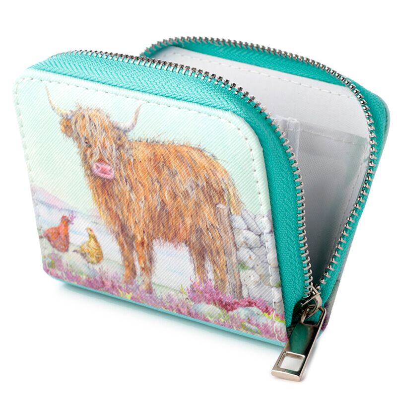 Jan Pashley Highland COO Kuh Ronds Brieftasche - klein