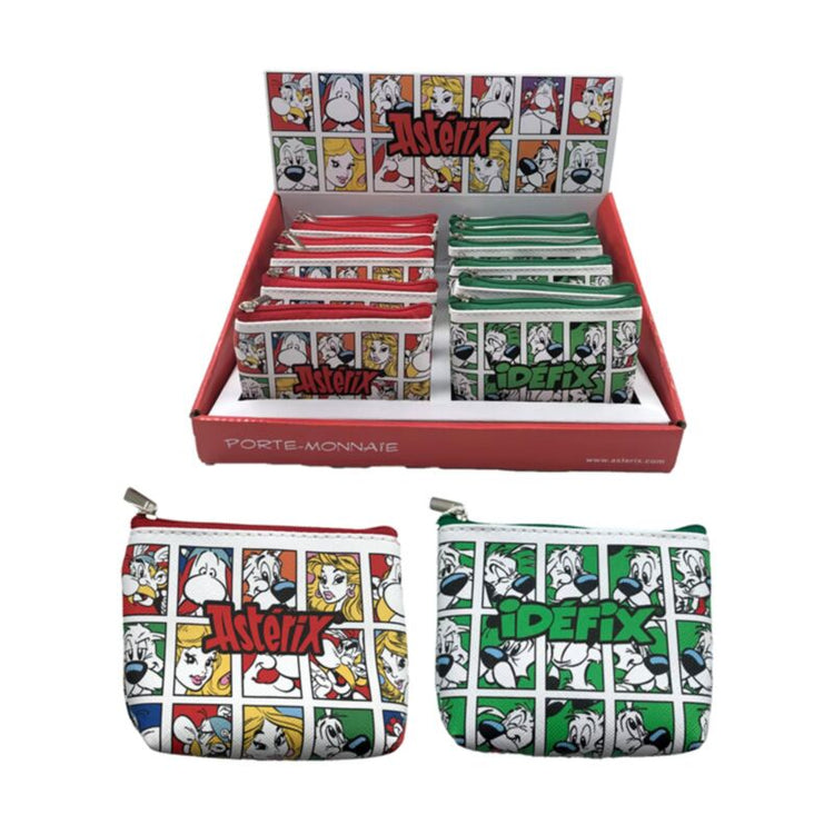 Asterix -Porträts PVC -Brieftasche