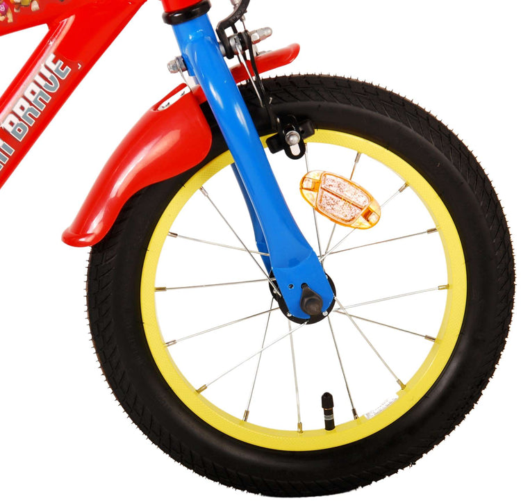 PAW Patrol Kinderbike - Jungen - 14 Zoll - Rotblau