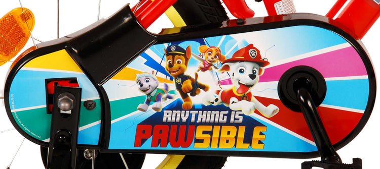PAW Patrol Kinderbike - Jungen - 14 Zoll - Rotblau