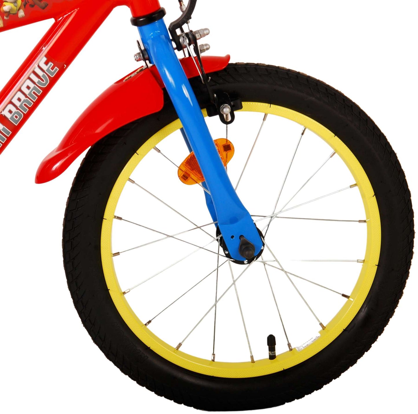 PAW Patrol Kinderbike - Jungen - 16 Zoll - Rotblau