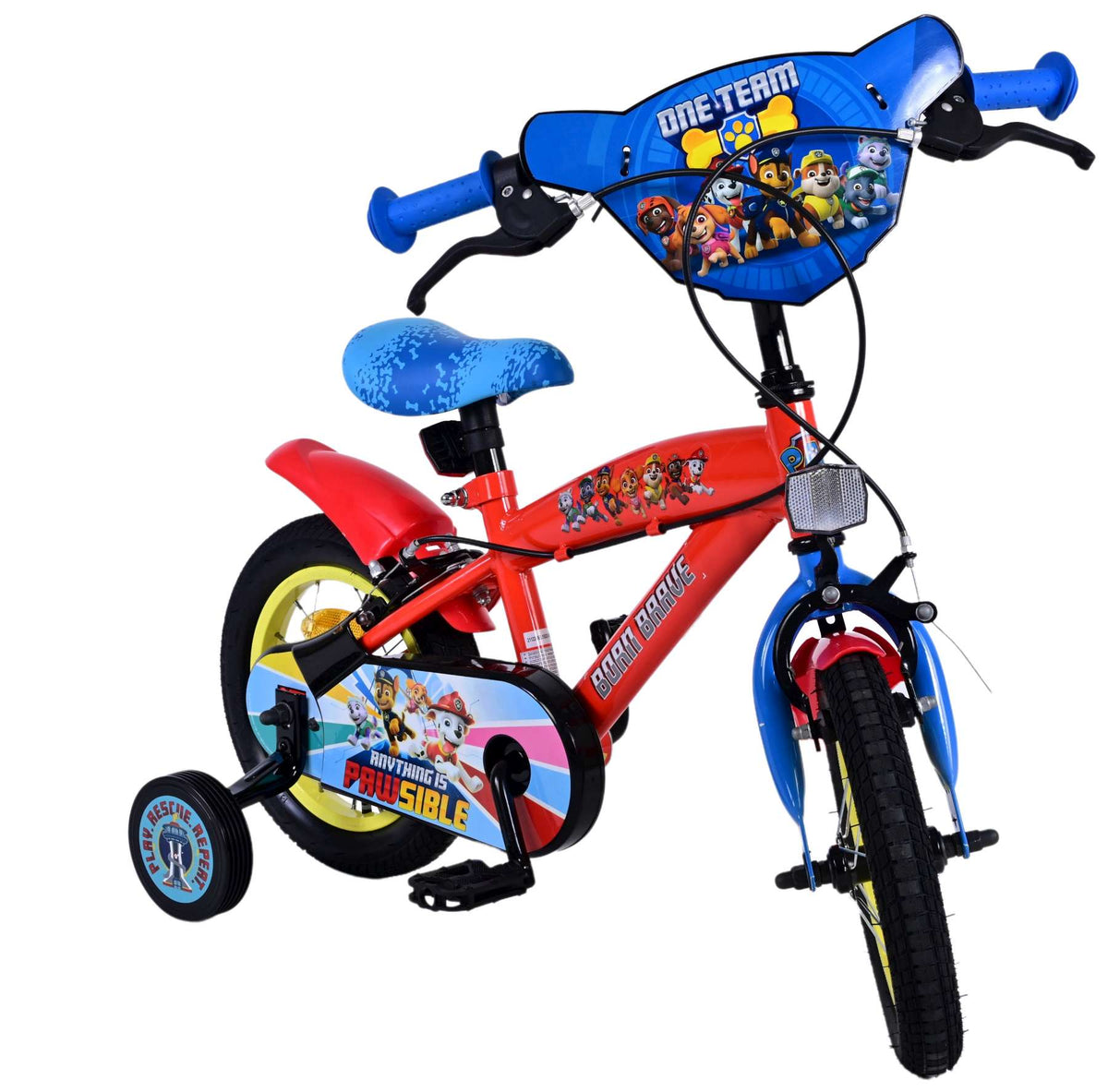 Paw Patrol Kinderbike Jungen 12 Zoll zwei Handbremsen