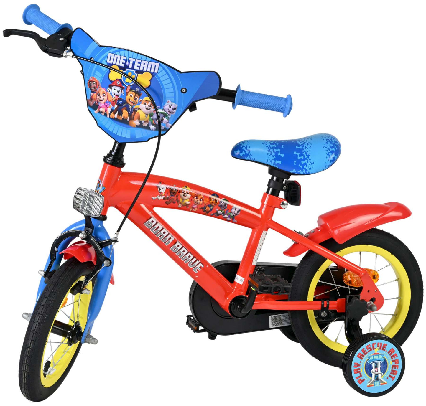 Paw Patrol Fahrrad 12 rot 20506