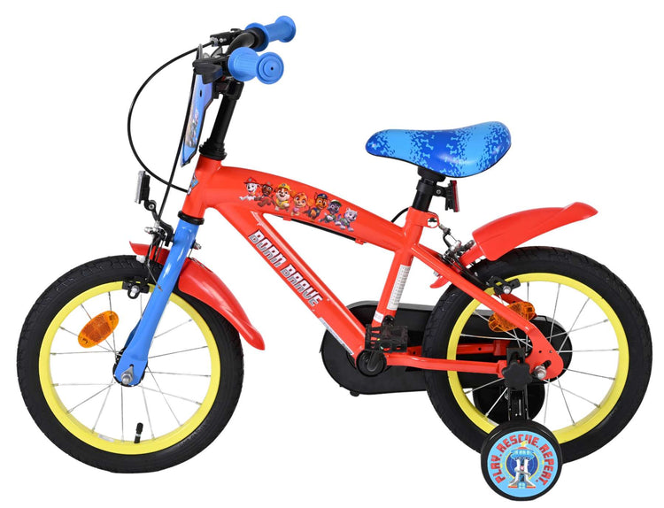 Paw Patrol Kinderfahrrad – Jungen – 14 Zoll – zwei Handbremsen