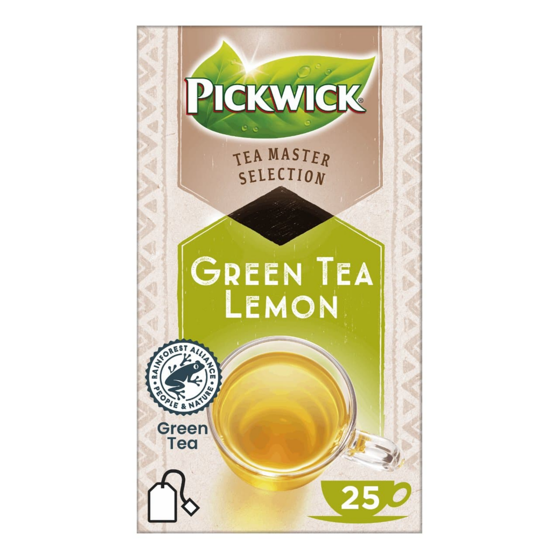 Pickwick Tea Master Selection Grüner Tee Zitrone (4x25 Stück)