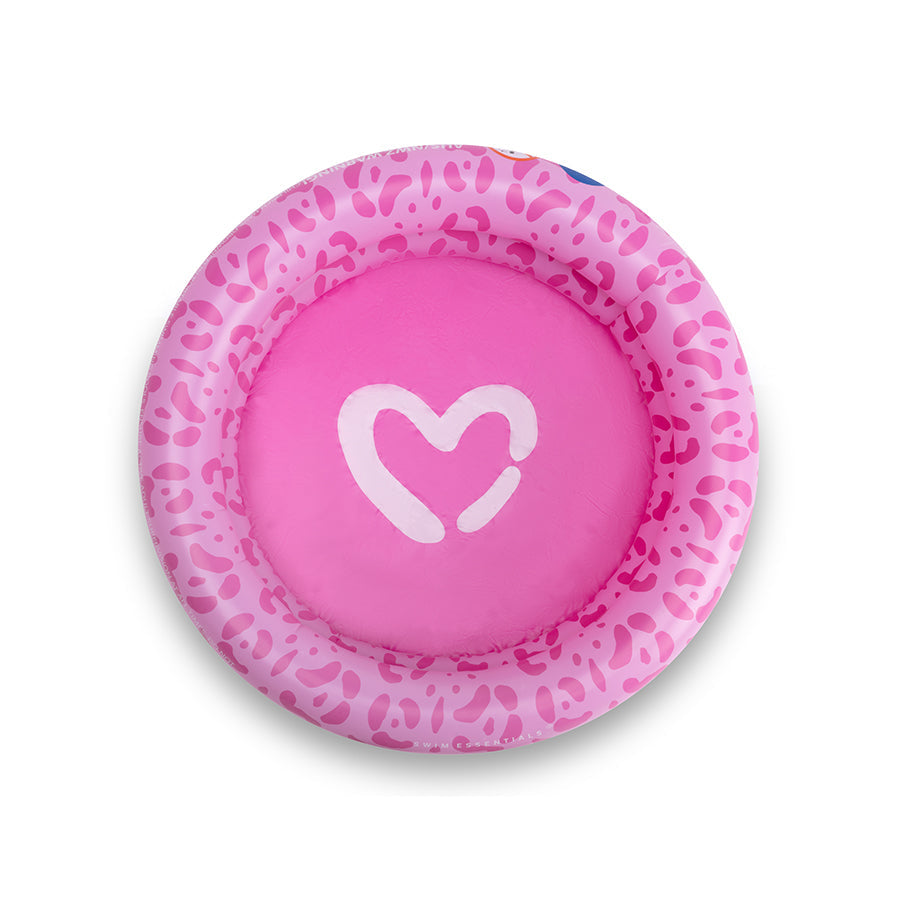 Leopard | Pink Schwimmbad Ø 60 cm