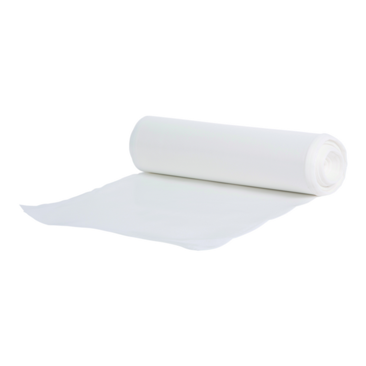 Powersterko Abfallbeutel recyceltes LDPE 55x65cm T30 weiß (500 Stück)