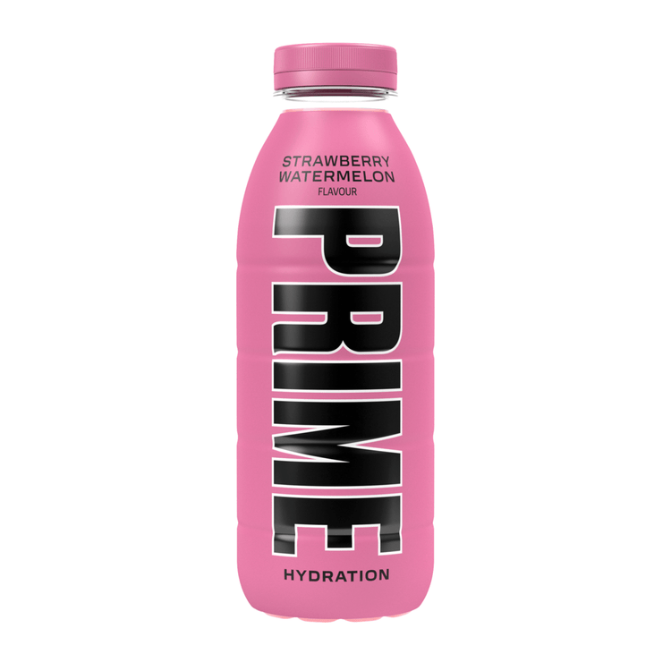 Prime Hydration Erdbeer-Wassermelonen-Kappe (12x 500 ml)