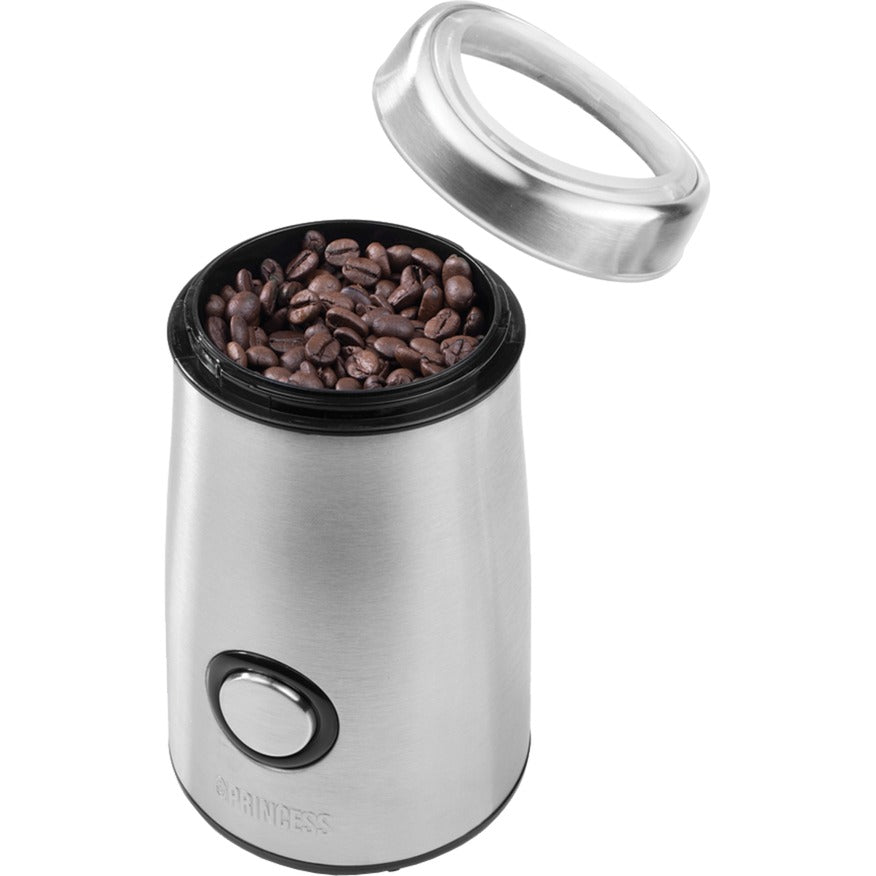 Prinzessin 242196 Kaffeemühle Edelstahl Deluxe