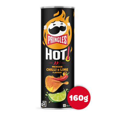 Pringles scharfe mexikanische Chili-Limette (6x 160gr)