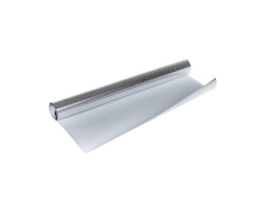 Tonzon Luxuskühlerfolie Weiß Silber 40 cm x 5 m