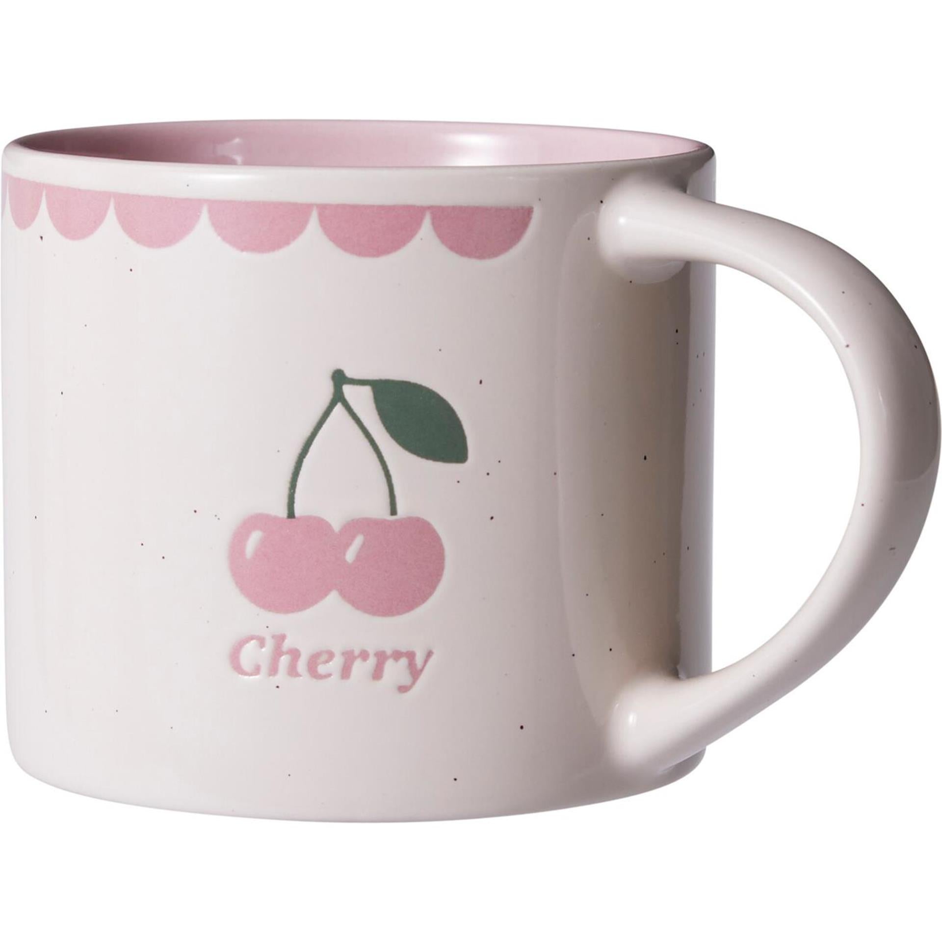 Tasse Kirschdose 12 ø9xh7,9cm
