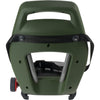 Rücksitz Junior 6+ Fußstütze + Gurt army green schwarz