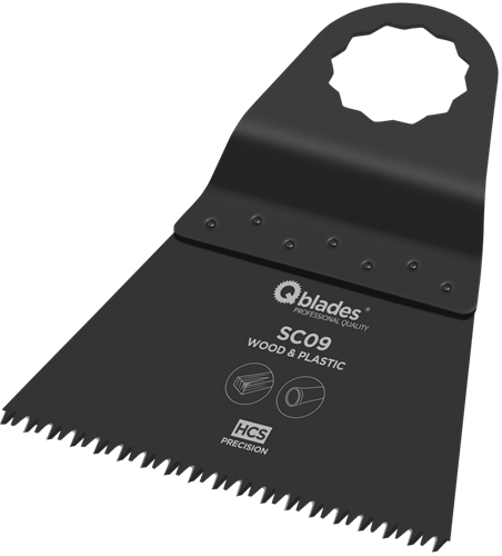 Qblades Q Blades SC09 Sägeblatt Präzision 68x42mm HCS (1 Stück)