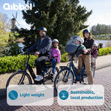 Qibbel Rücksitz Junior 6+ Mik-HD-Gepäckträger grau - afbeelding 4