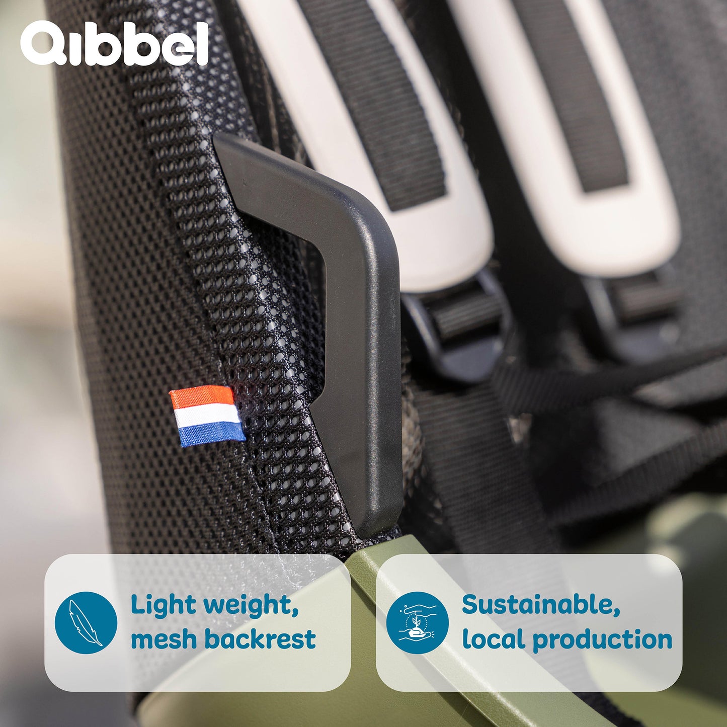 Qibbel Air Rücksitz schwarz schwarz Mik-HD Q760 Q750