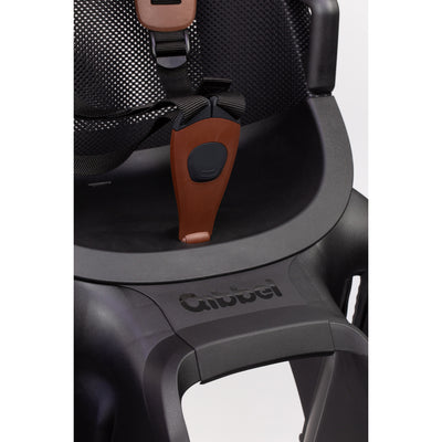 Qibbel Rücksitz Air Mik-HD Gepäckträger schwarz braun