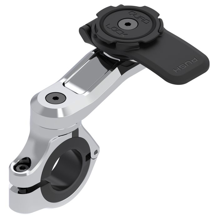 Quad Lock Motorrad-Lenkerhalterung Pro – Chrom