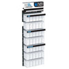 Wanddisplay mit Quad-Lock-Lamellen