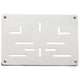 Nummernschildhalter 210x140 Aluminiummotor Silber