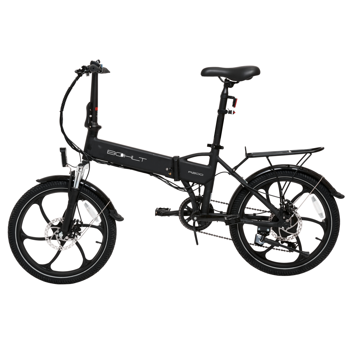 Bohlt Electric Folding Bike R200 Schwarz